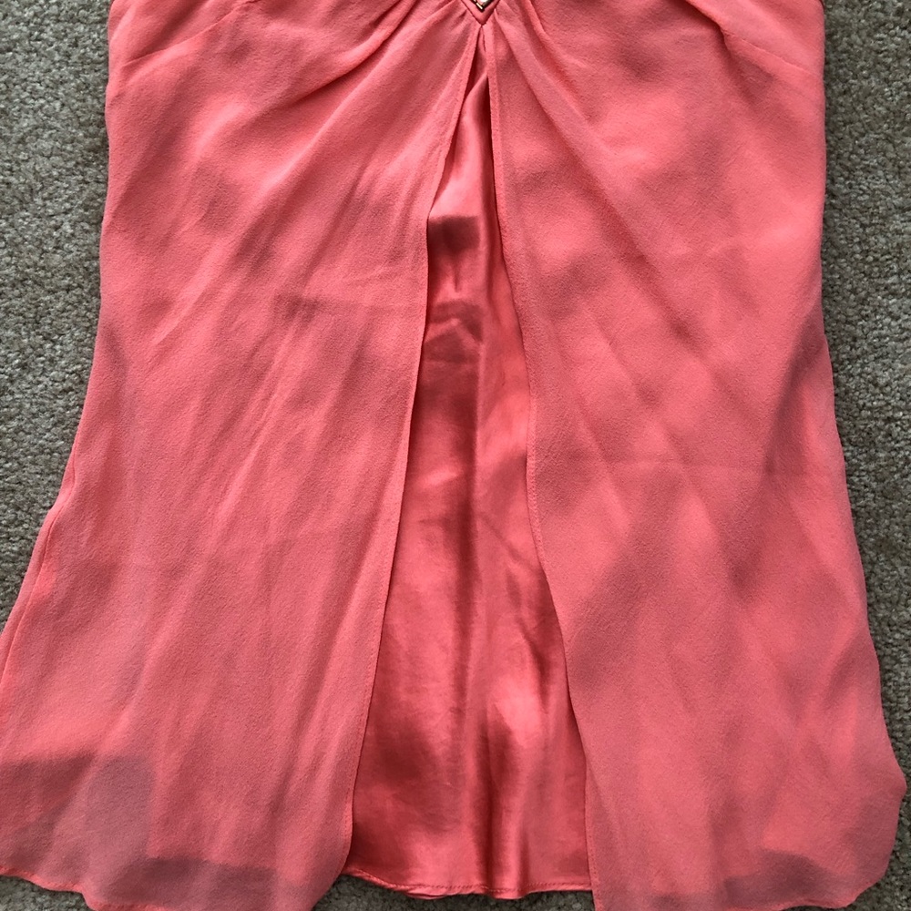 Express halter top size XS, orange salmon pink - Picture 10 of 12